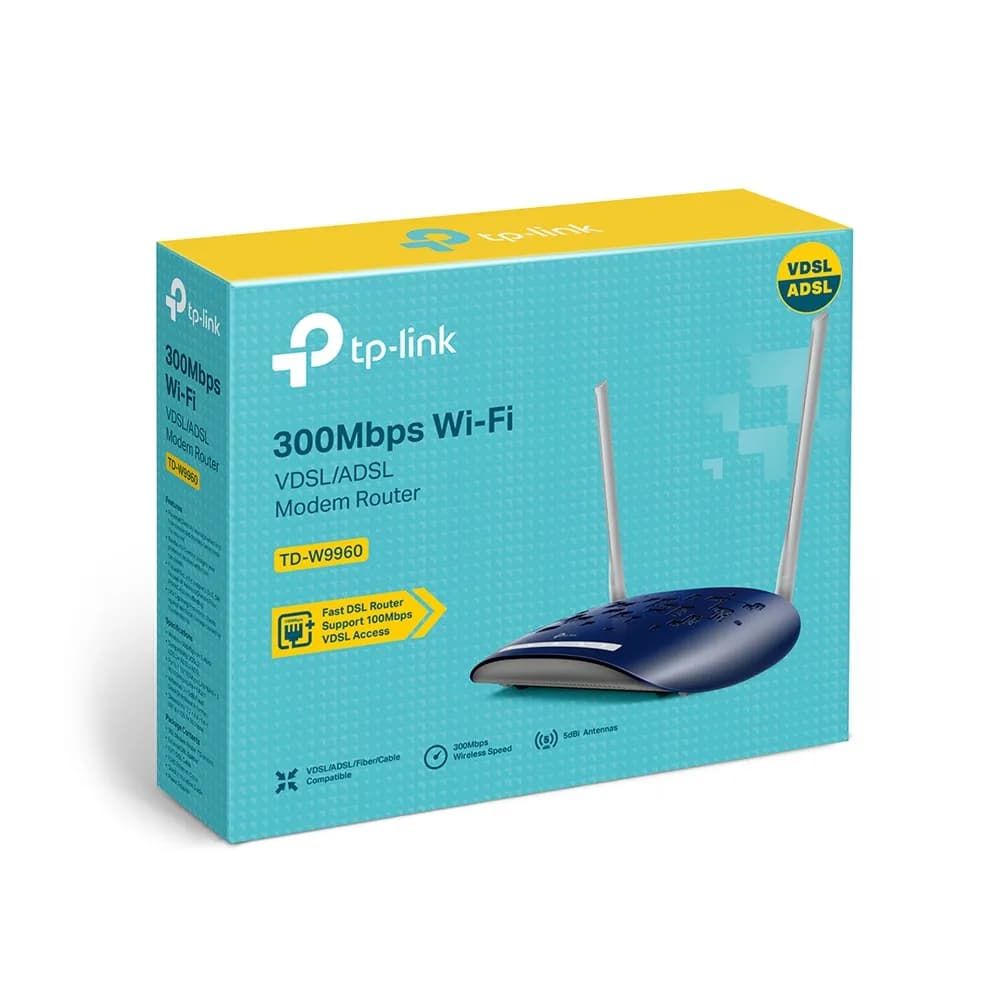مودم روتر VDSL/ADSL بیسیم تیپیلینک مدل TD-W9960